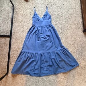 Japna Blue Midi Dress - Size M